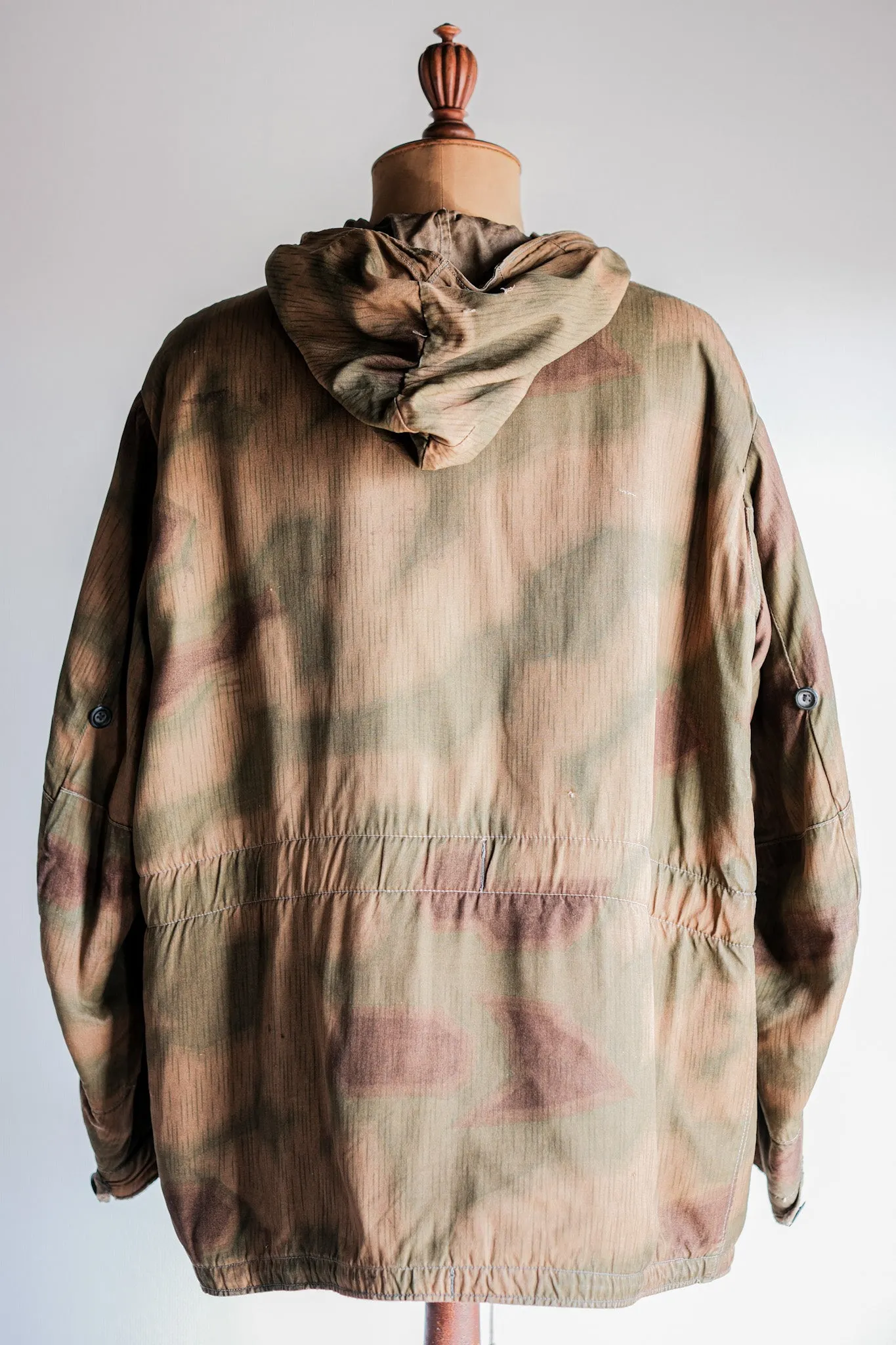 [~ 40's] WWⅱ Army allemand Sumpfternmster 44 Camouflage 43 Pattern hiver parka 