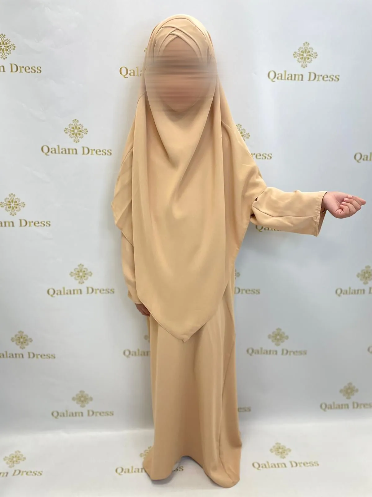 Abaya + Khimar à enfiler fille