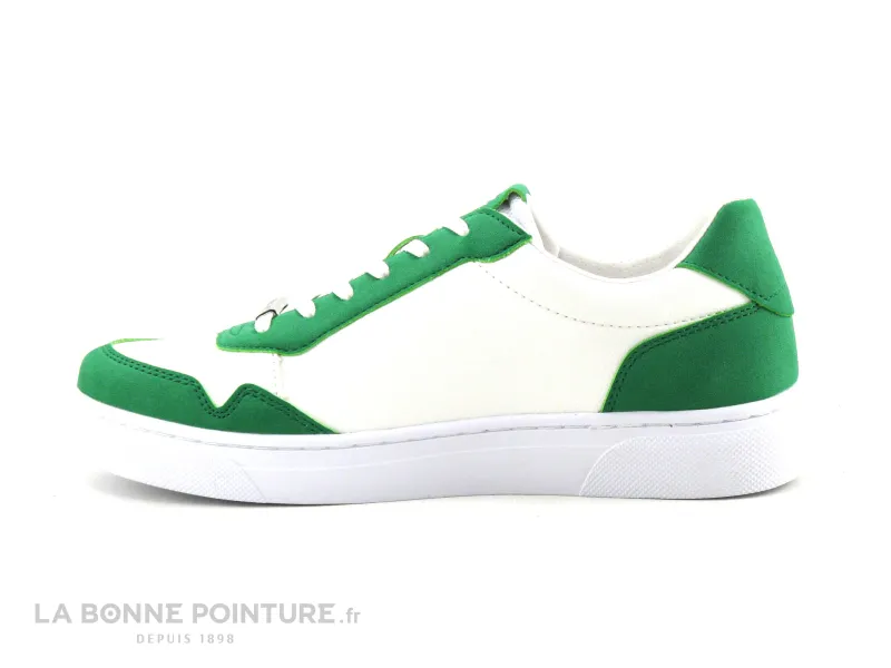 Achat chaussures Bagatt Femme Basket, vente Bagatt ELEA Green White - D31-8771G - Basket Femme vert blanc