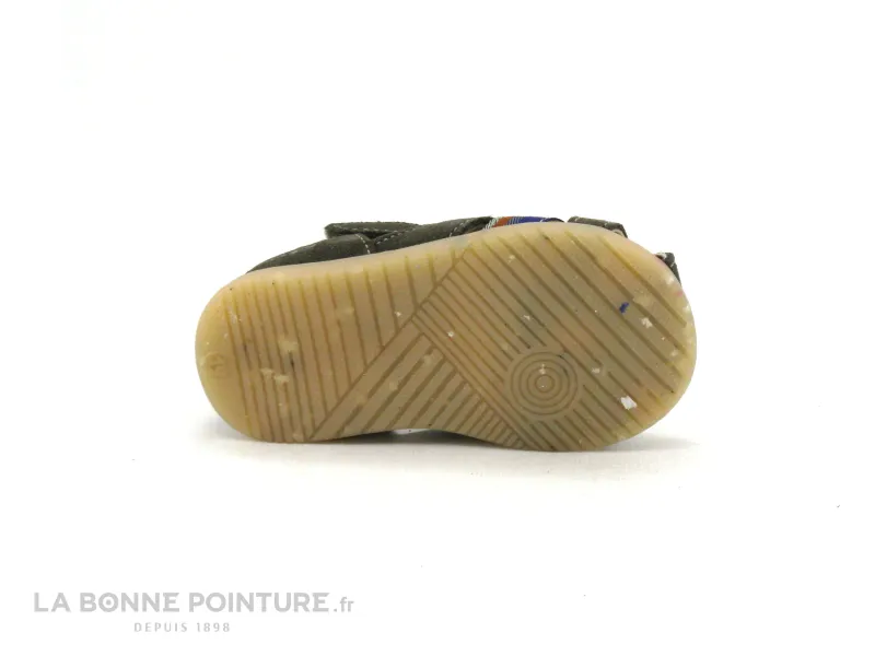 Achat chaussures Bopy Bébé Sandale, vente Bopy RADIUSA Kaki - Nu-pieds BEBE Garcon