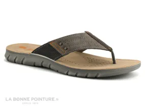 Achat chaussures Inblu Homme Mule Sabot et Tong, vente Inblu CONFIVER FO362WB5 Marron - Entre-doigt Homme