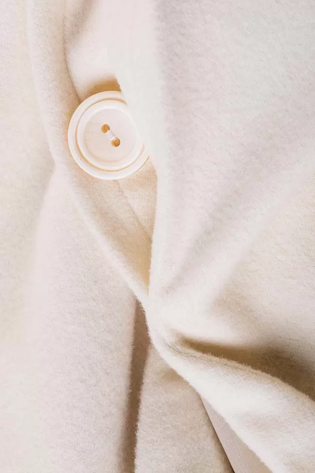 Acob a Porter Manteau en laine avec cordon