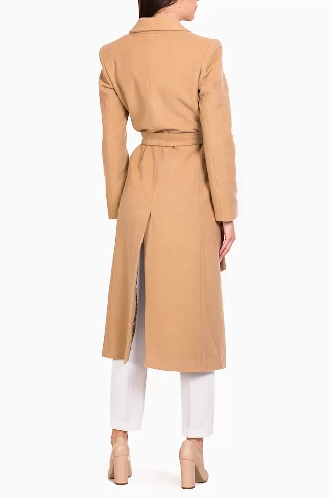 Acob a Porter Manteau en laine avec cordon