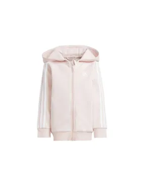 adidas Enfant Veste Little Essentials 3 Band Zip Pink