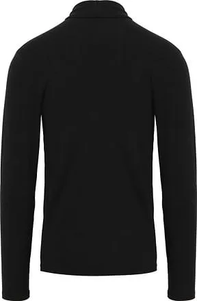Alan Red Master Pull Col Roulé Manches Longues Noir 7024/SP