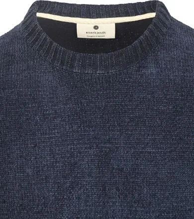 Anerkjendt Pull Sune Chenille Marine 901749-3059 commander e