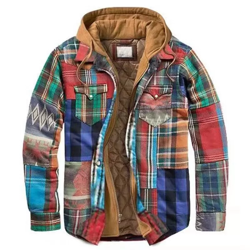 Année 80 Veste Carreaux