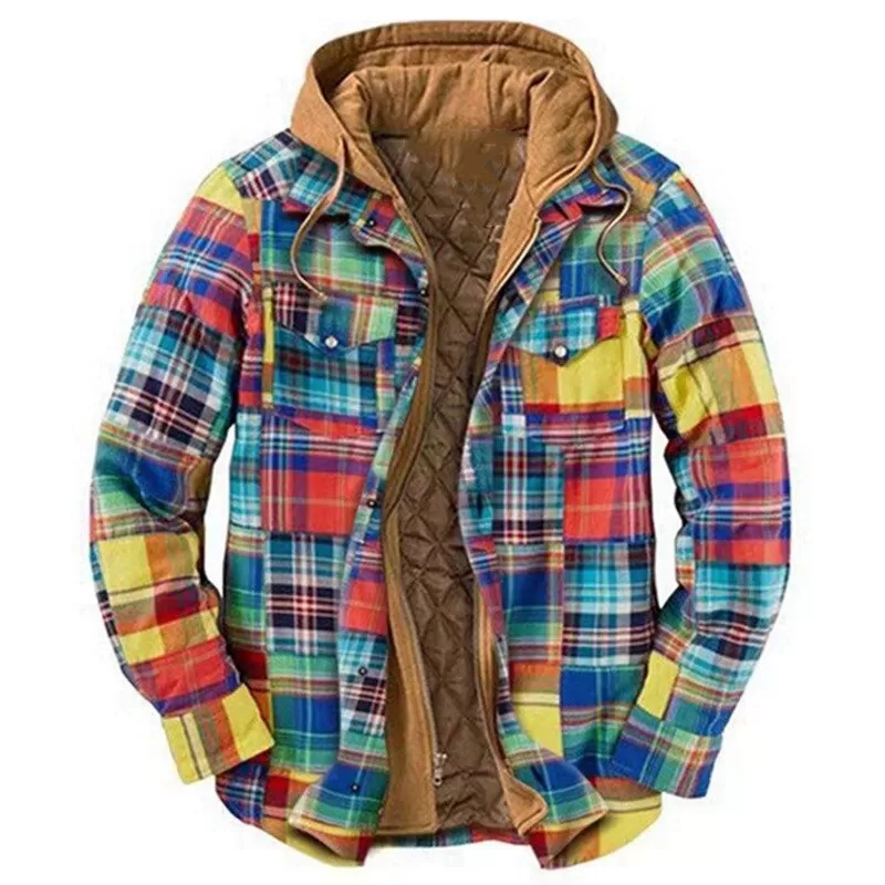Année 80 Veste Carreaux