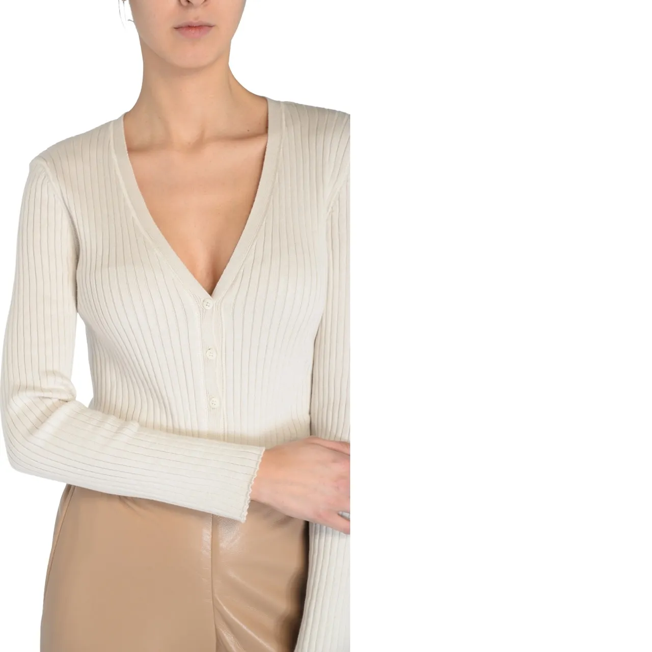 A.P.C. Cardigan Shanya ivoire 