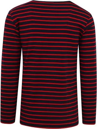 Armor-Lux Pull Houat Rayures Marine 52297-455 commander en l