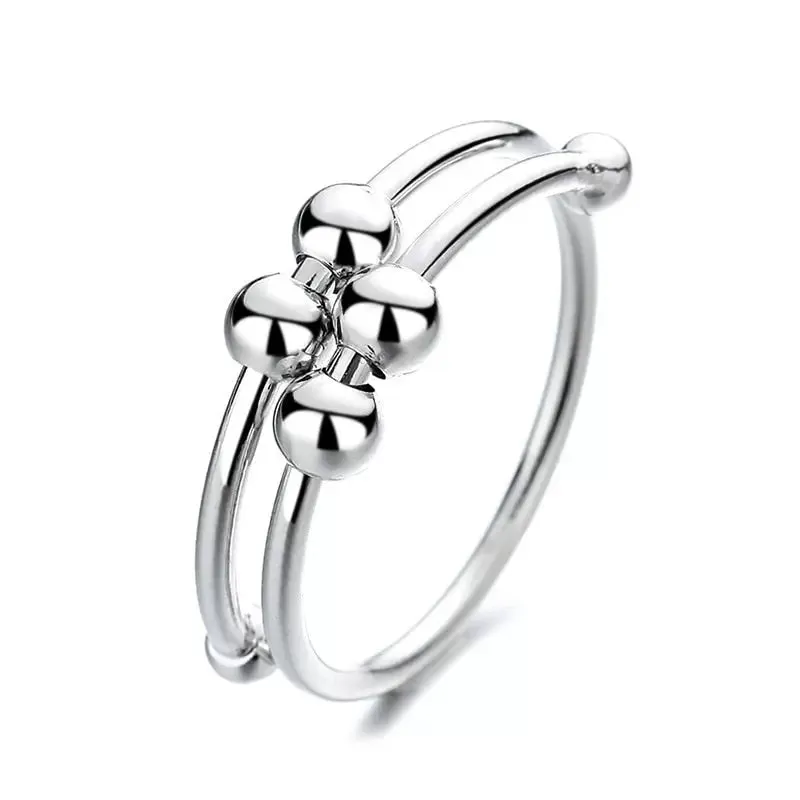 Bague Anti Stress Perlée