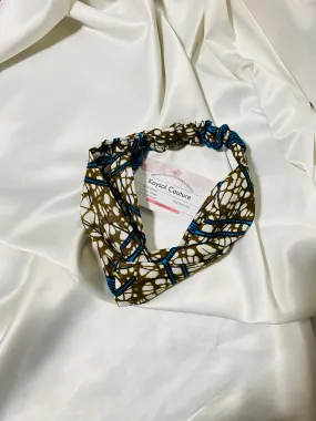 Bandeau en wax croisé