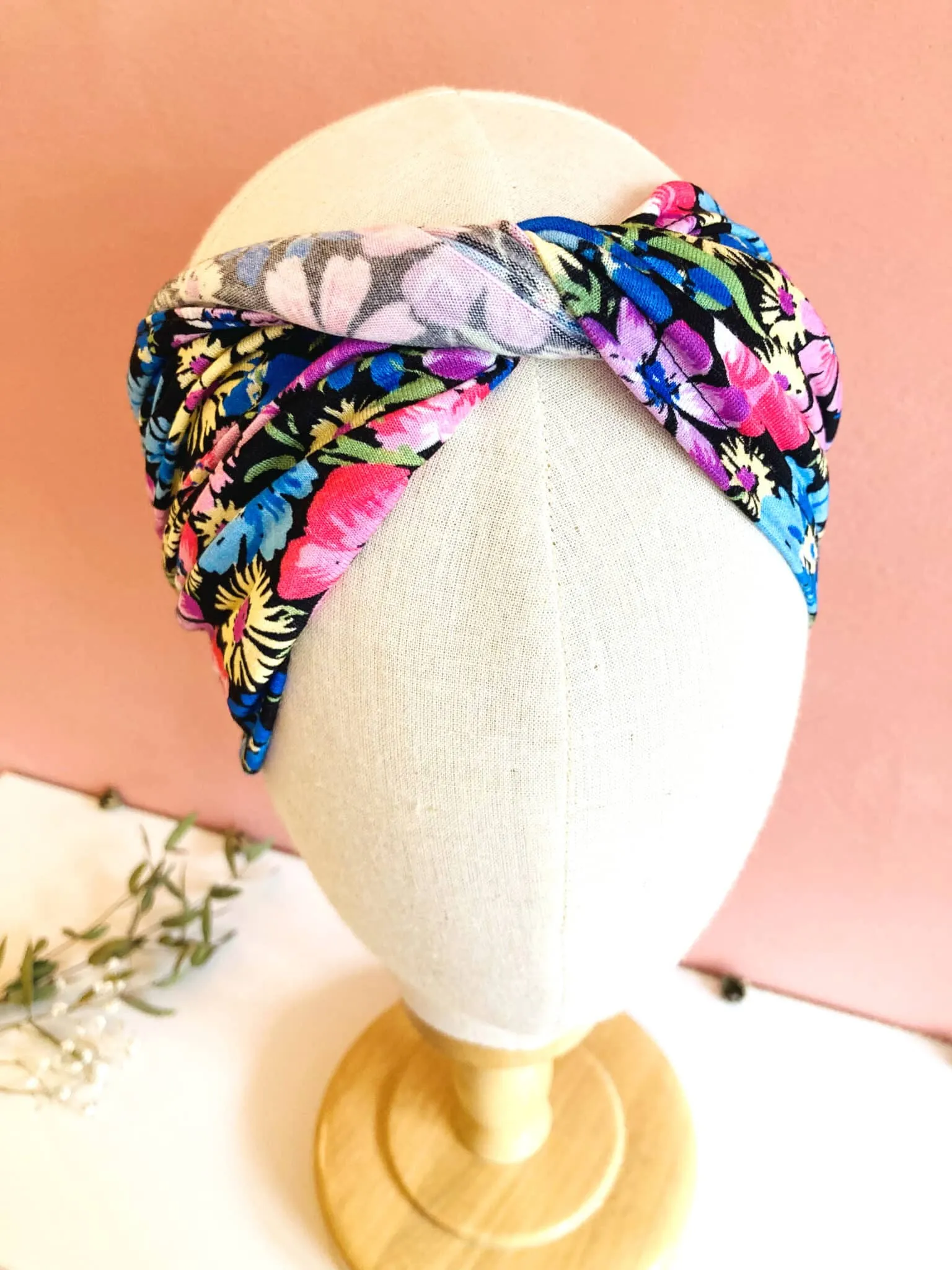 Bandeau à cheveux à scratch pour pelade et alopécie Anémon