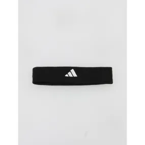 Bandeau éponge headband de tennis noir - Adidas | wimod