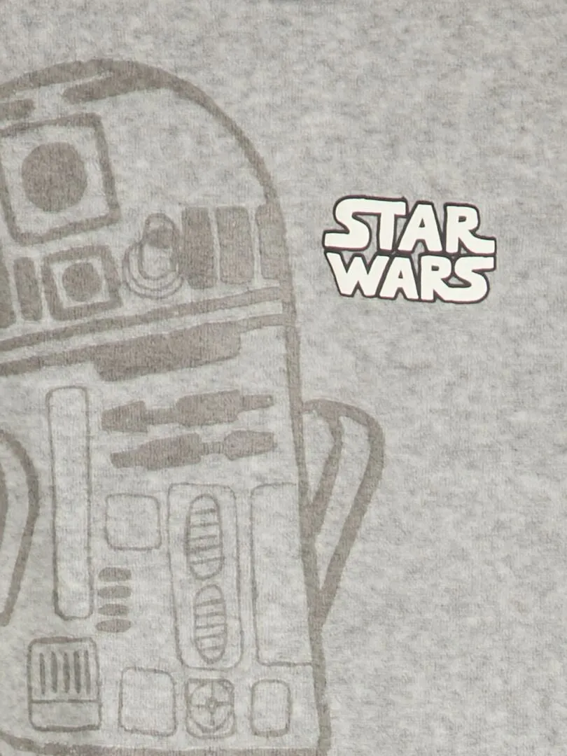 Barboteuse en velours 'Star Wars' - Gris