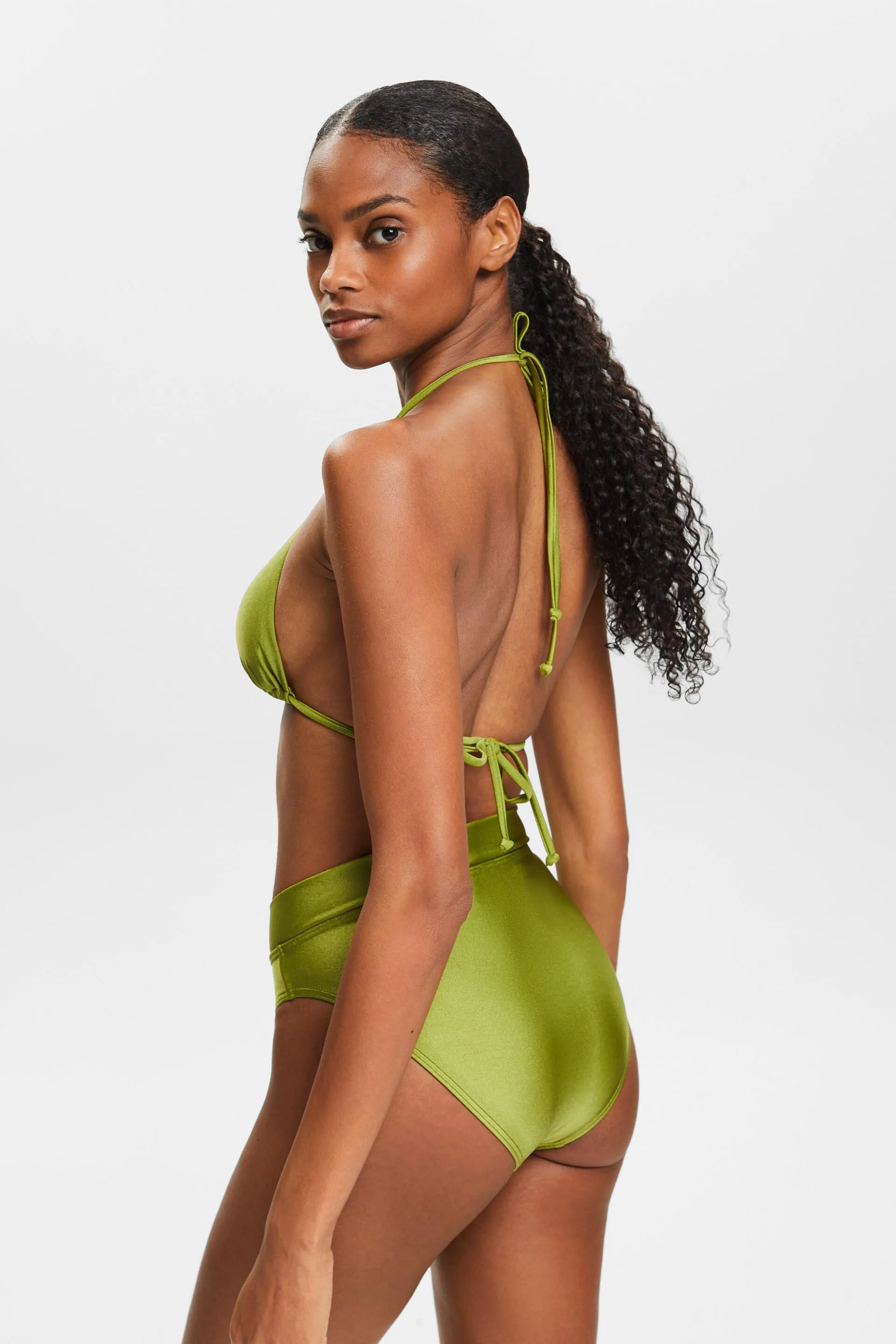 Bas de bikini à taille haute