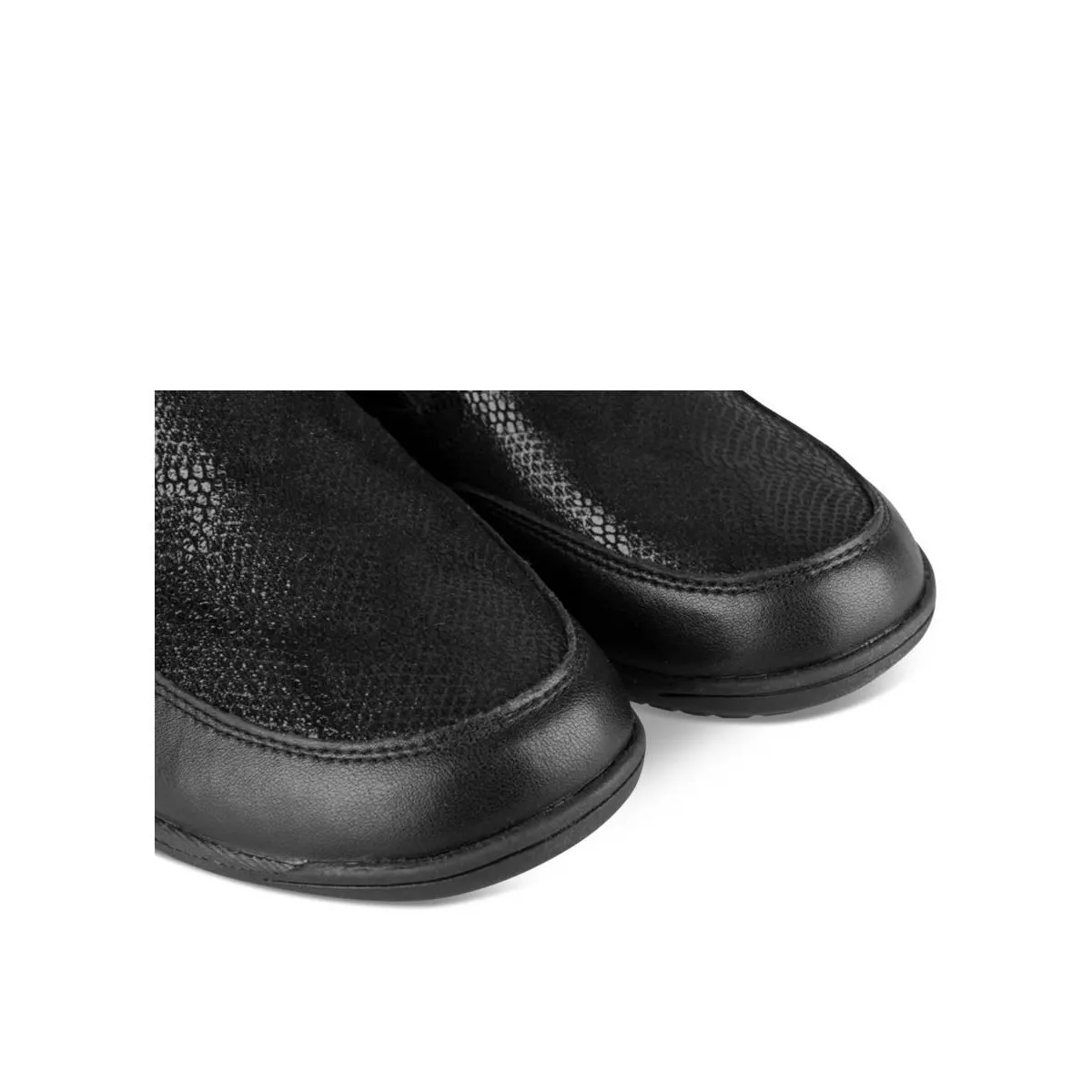 Baskets NOIR EVITA LEATHER