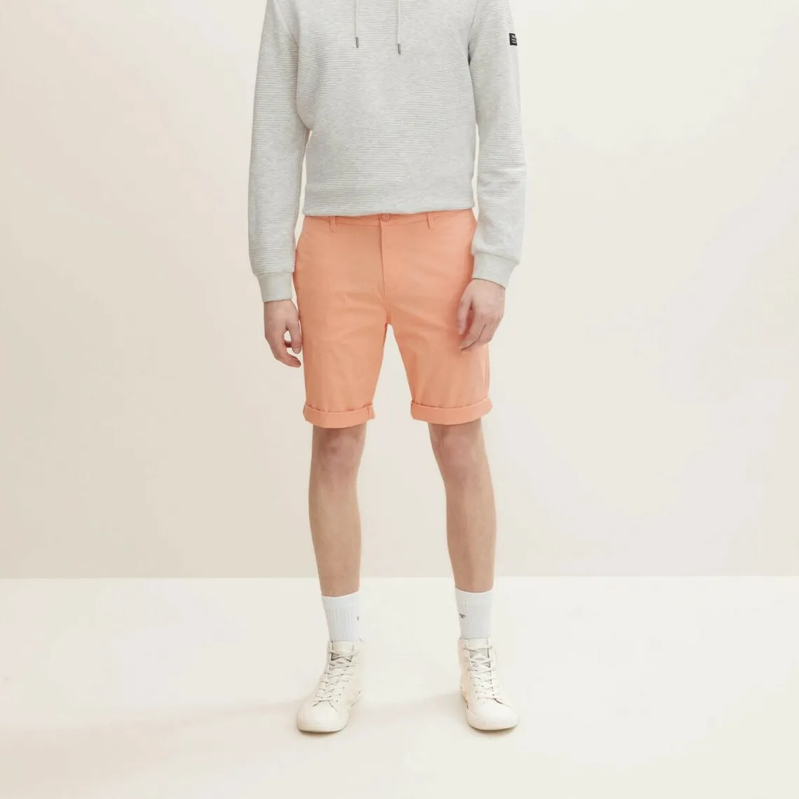 Bermuda homme en Coton Rose  Tom Tailor - Bermuda / Short Homme sur MenCorner