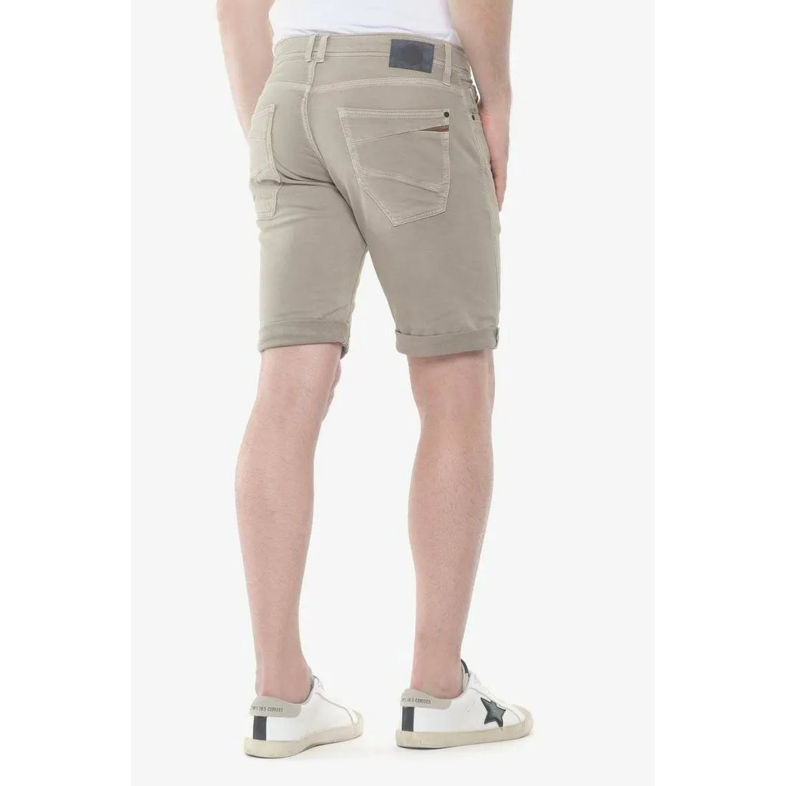 Bermuda short JOGG2 blanc Saul Le Temps des Cerises - Bermuda / Short Homme sur MenCorner