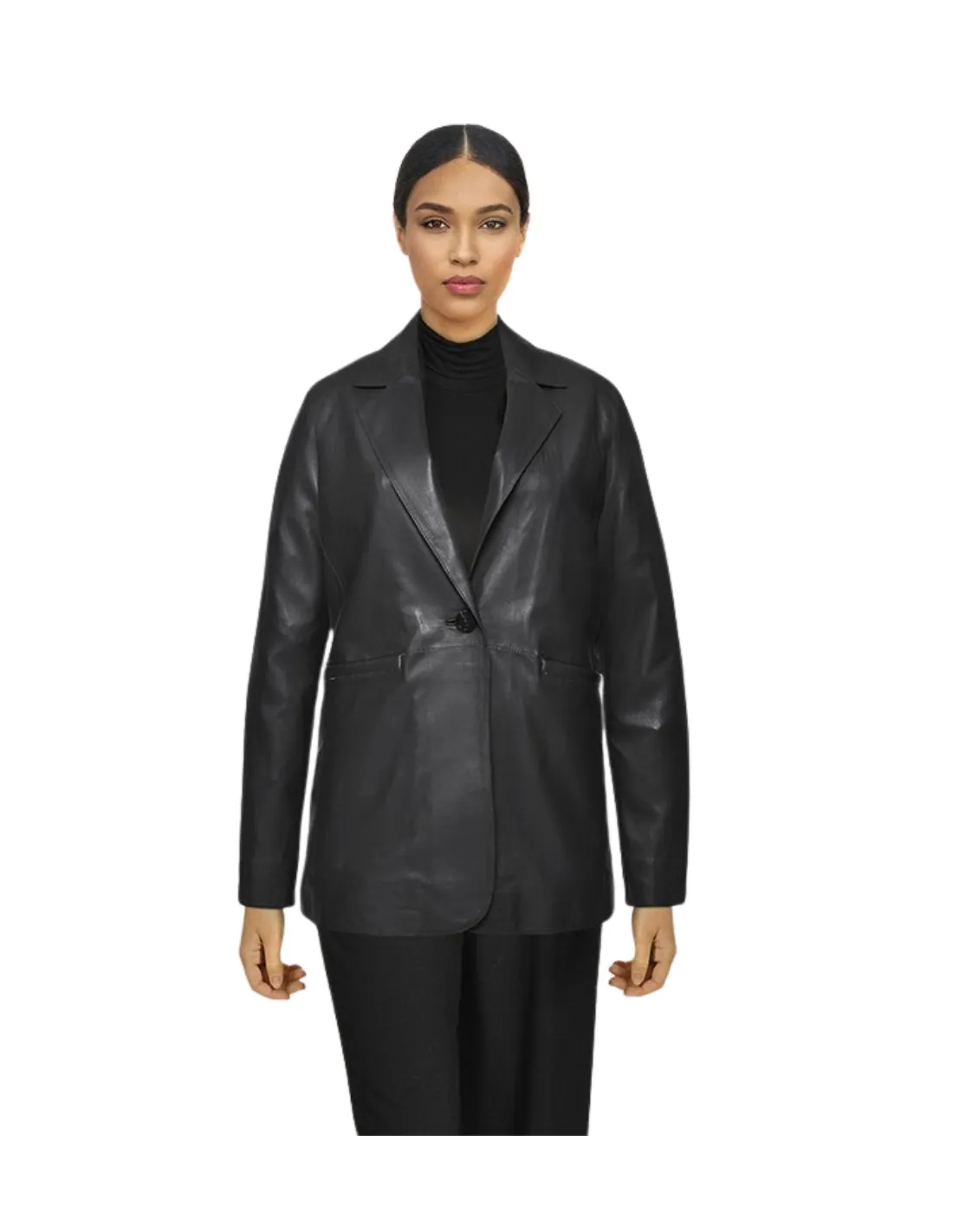 Blazer Oakwood Sisal en cuir Ref 62520 Noir