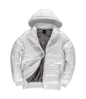 Blouson d´aviateur homme blanc B&C