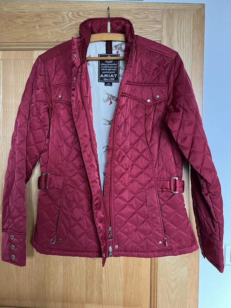 Blouson femme Ariat rouge