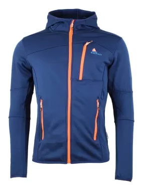 Blouson polar shell homme CAMPUS - PEAK MOUNTAIN - Bleu marine