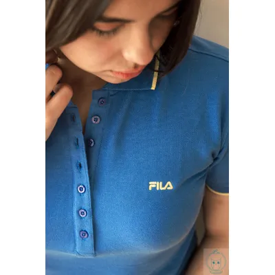 Blue Ocean Fila Polo Shirt