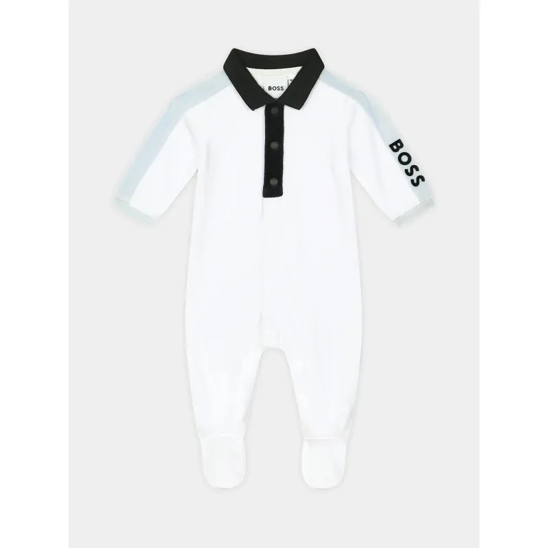 Body pyjama blanc bébé - Boss | wimod