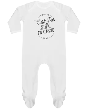 Body Pyjama Bébé Ce que tu crois par Promis