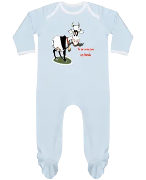Body Pyjama Bébé Je ne suis pas un Panda par golgot2004