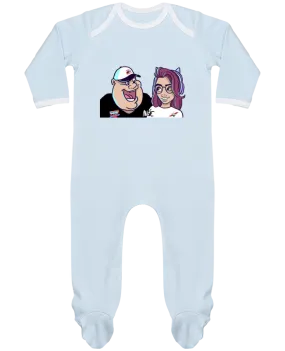 Body Pyjama Bébé Les bouilles en duo par Gerome En Live