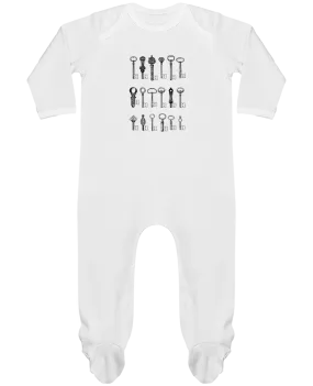 Body Pyjama Bébé USB Keys par Florent Bodart