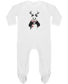 Body Pyjama Bébé X-mas Panda par Balàzs Solti