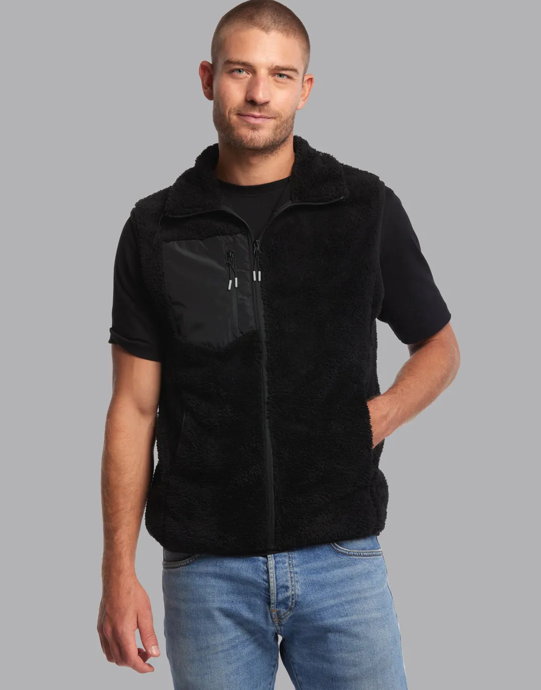 BODYWARMER SHERPA HOMME - INUIT