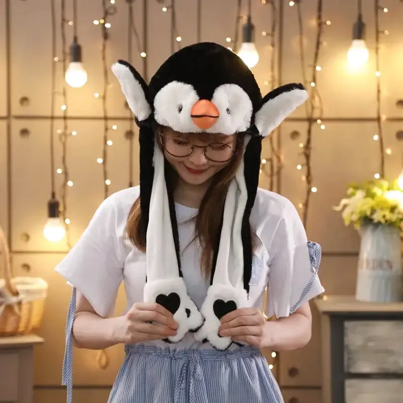 Bonnet Animaux Oreilles Qui Bougent