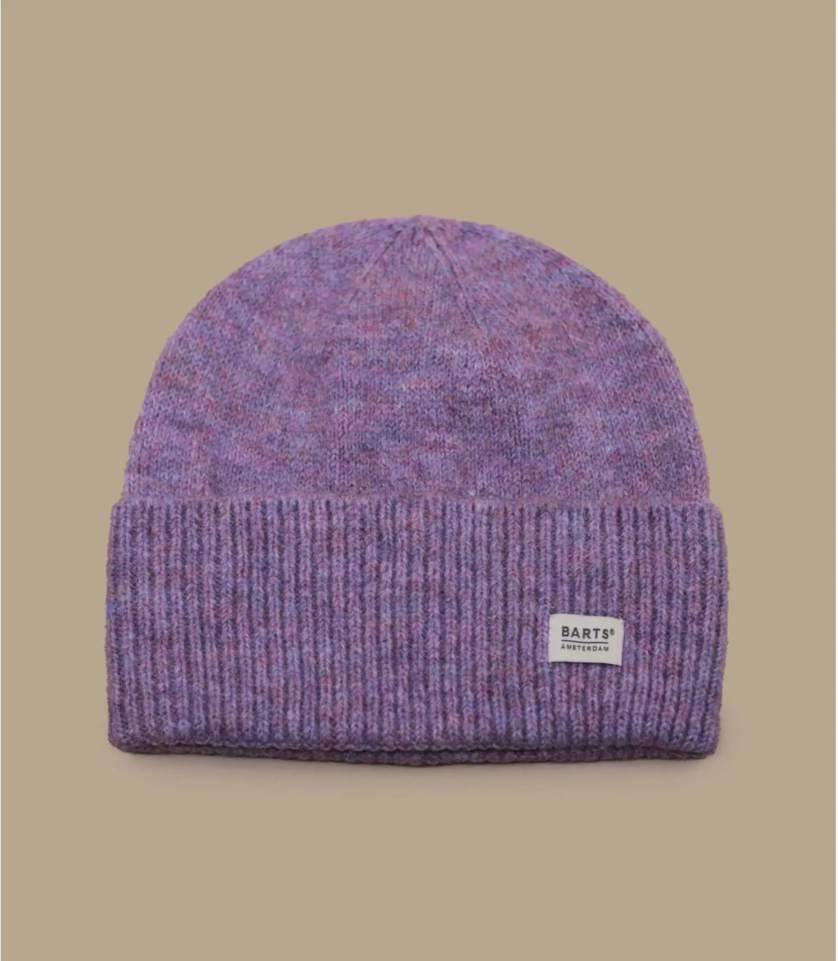 Bonnet revers femme  violet - Laksa Beanie berry Barts : Headict