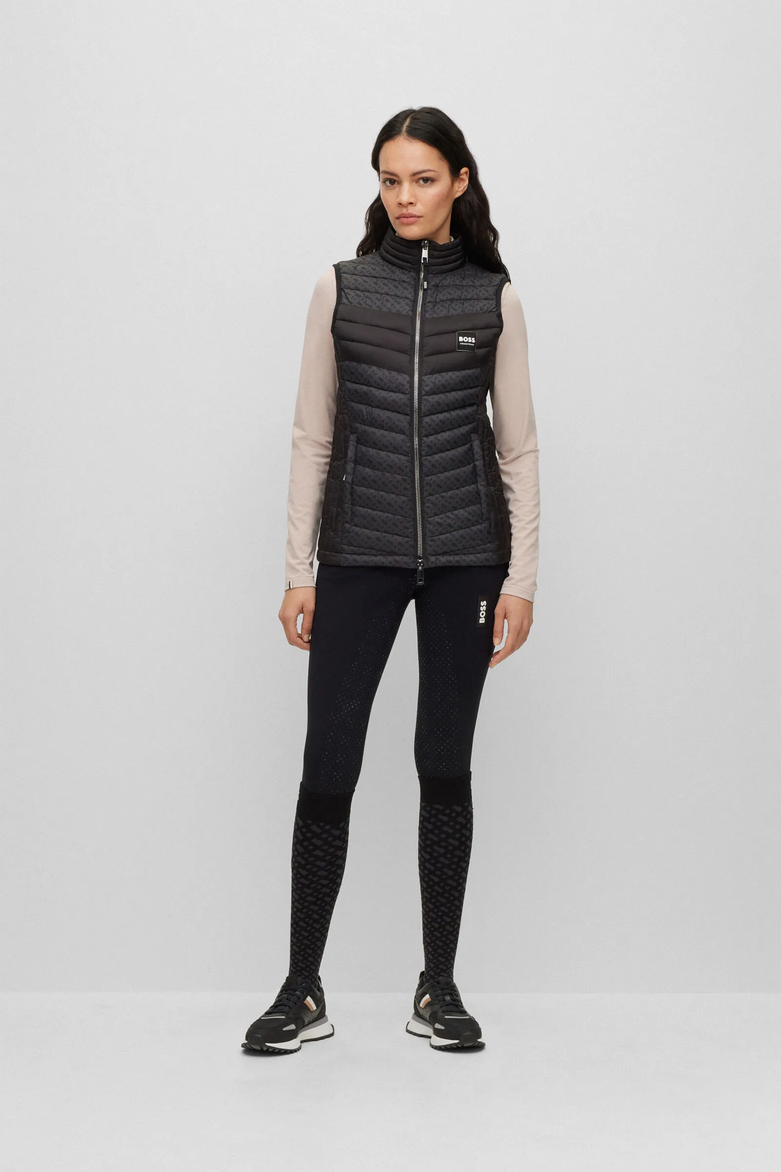 Boss Bea Monogramme Gilet Femme