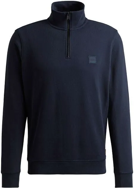 BOSS Pull Zetrust Demi-Zip Marine 50468926-404 commander en 