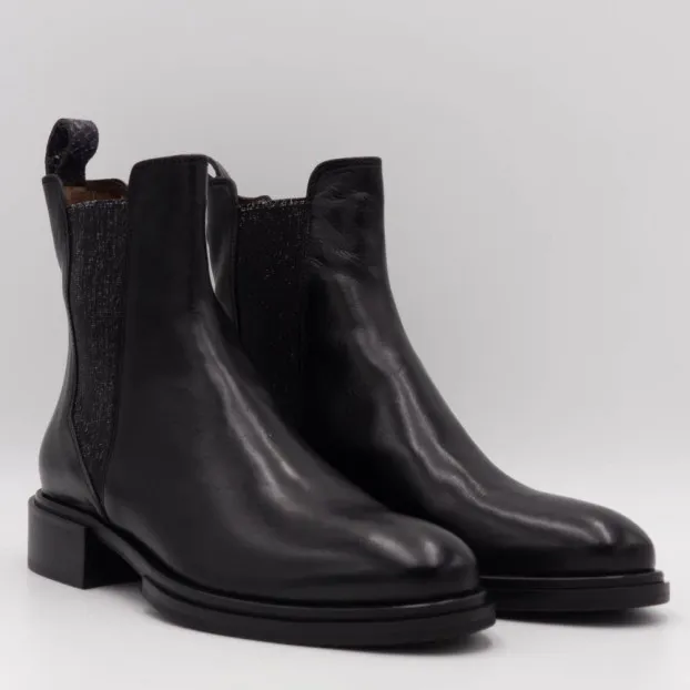 Bottines plates Chics et élégantes pour Femme Muratti S1240J Noir