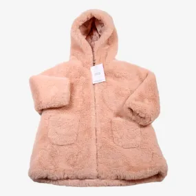 BOUTCHOU 36m manteau fausse fourrure rose