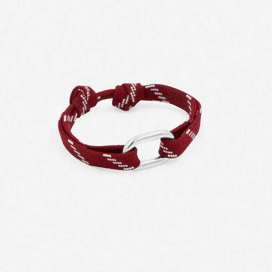 BRACELET MAILLON 22MM - VOILE ROUGE