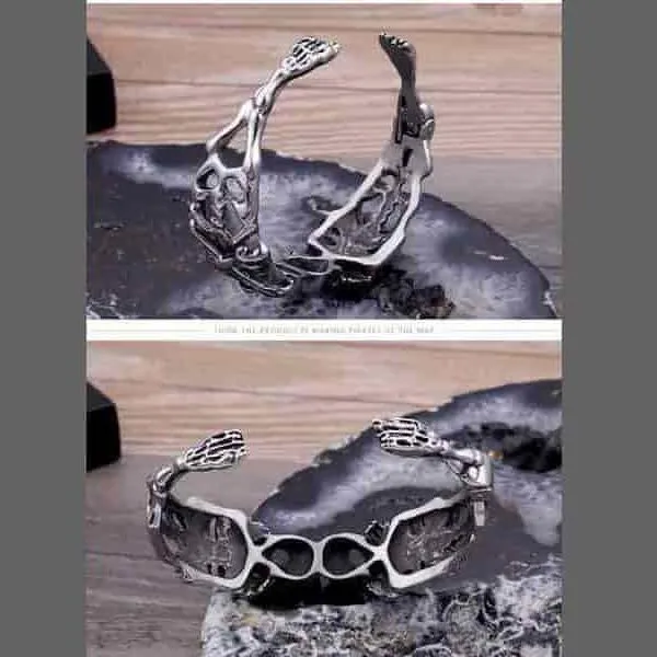 Bracelet squelette ajustable