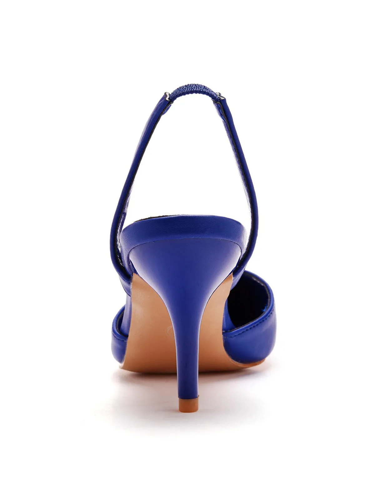 Bref élégant bout pointu Slingback talons hauts