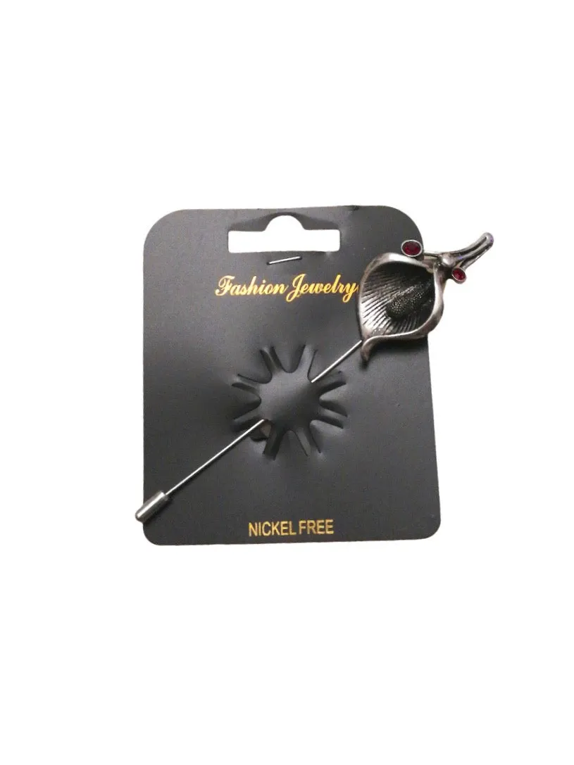 Broche épinglette fleur de lys  (x6)