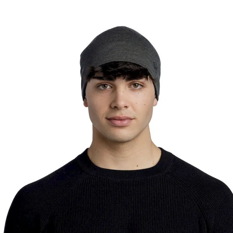 Buff Merino Midweight Beanie - Bonnet | Hardloop