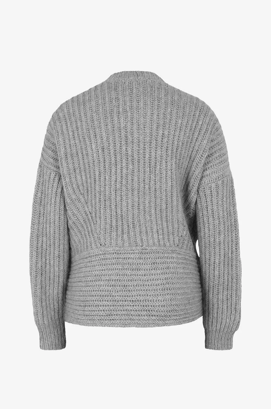 Cardigan en cachemire mérinos et mohair