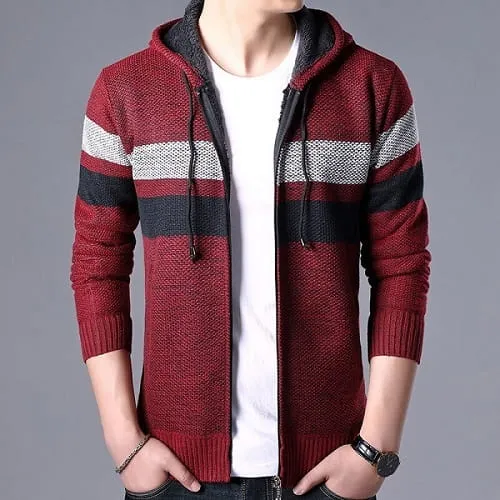 Cardigan à capuche homme - Homme Tendance