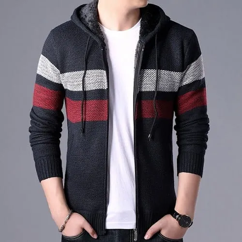 Cardigan à capuche homme - Homme Tendance