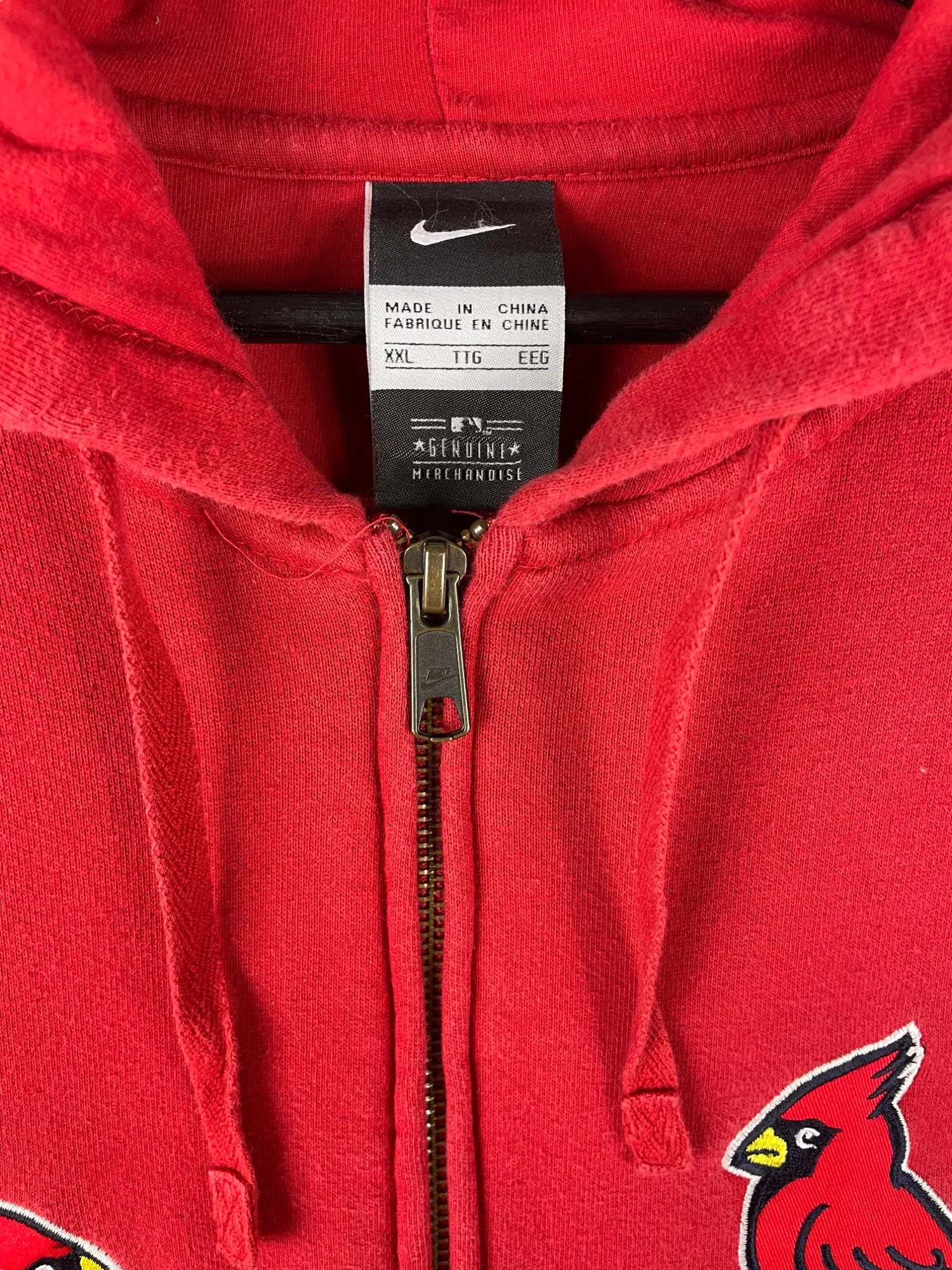 Cardinals Nike Zip-Up Hoodie